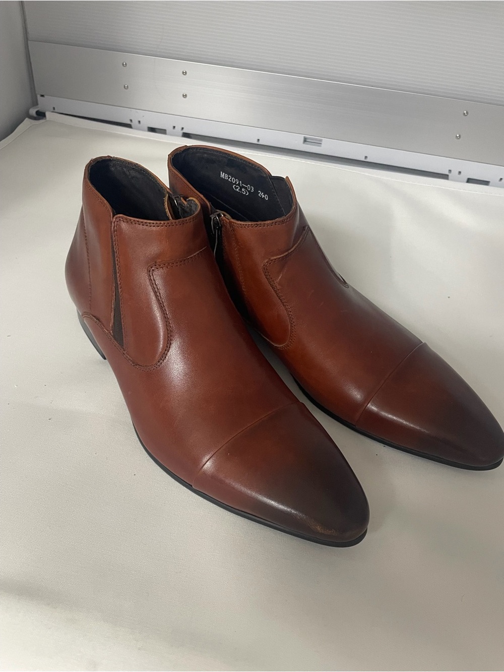 Louis Vuitton Men’s Brown Leather Chukka Boots